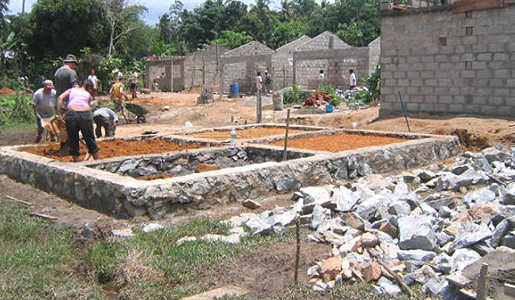 Global Crossroad's Tsunami Reconstruction Volunteers from Sri Lanka