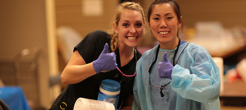 Medical volunteer Experience