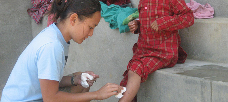 Medical volunteer Nepal