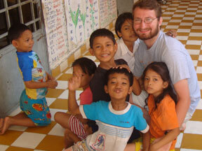 volunteers in Cambodia