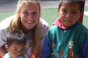 volunteers in Guatemala orphanage
