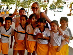 volunteers in Mexico