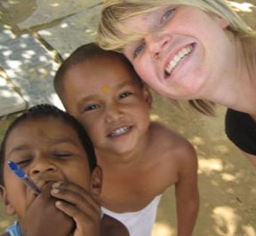 Work  in an Orphanage in India