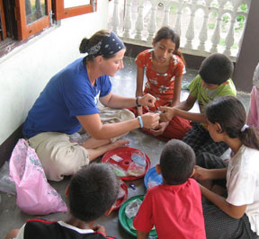 Orphanage Volunteering in Nepal
