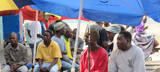 volunteers in HIV and AIDS awareness project