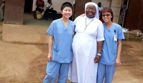 volunteer with local sister uganda